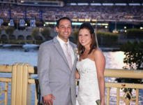 Nick Cinalli and his beautiful wife of one year!
